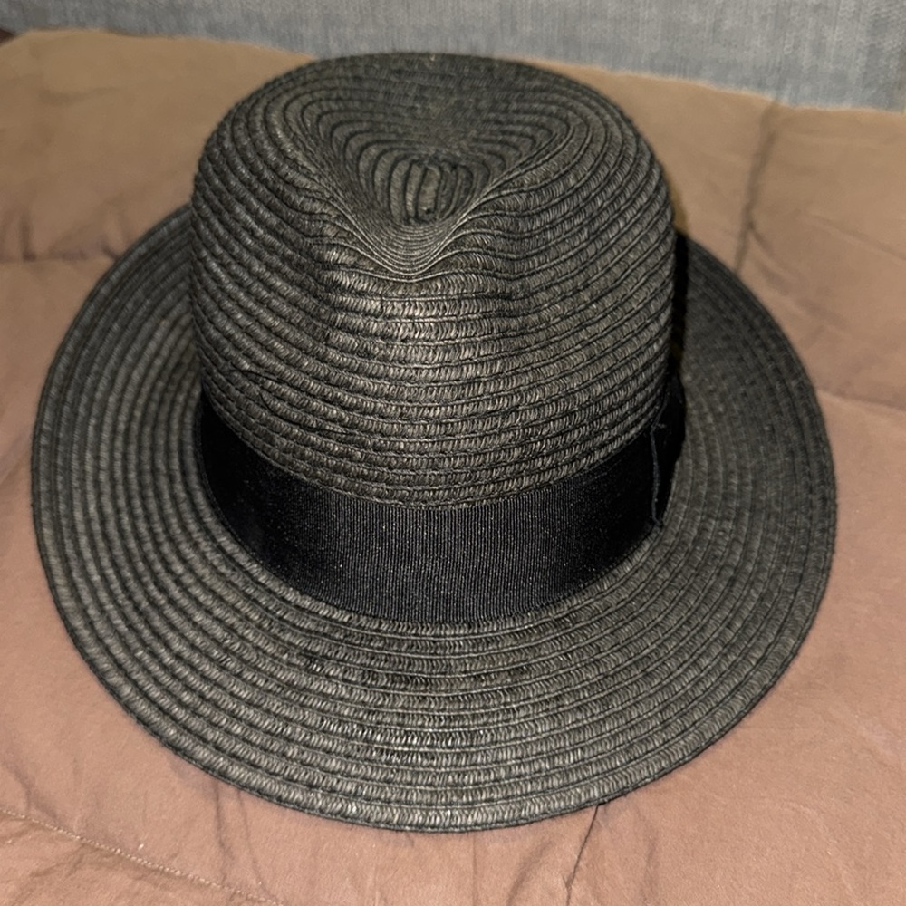 Aritzia Talula Black Fedora Hat